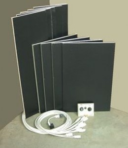 KIT PLAQUES CARBONES + boitier de commandes